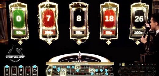 Le jeu de casino en ligne Lightning Roulette signé Evolution Gaming